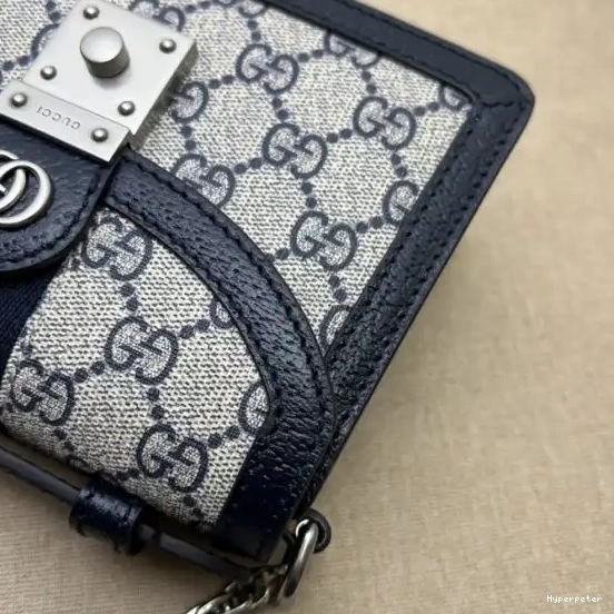 Hyperpeter MATELASSÉ GG HANDLE GUCCI SMALL BAG TOP 0525
